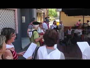 26/06/13 Amaia Zubiriari harrera egin dion kantu-jira bideoaren irudi txikia