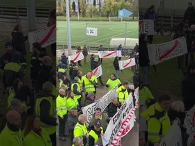 Protesta artean ekin du bidea Aiaraldearen etorkizun industriala jorratzeko mahaiak edukiaren irudi txikia