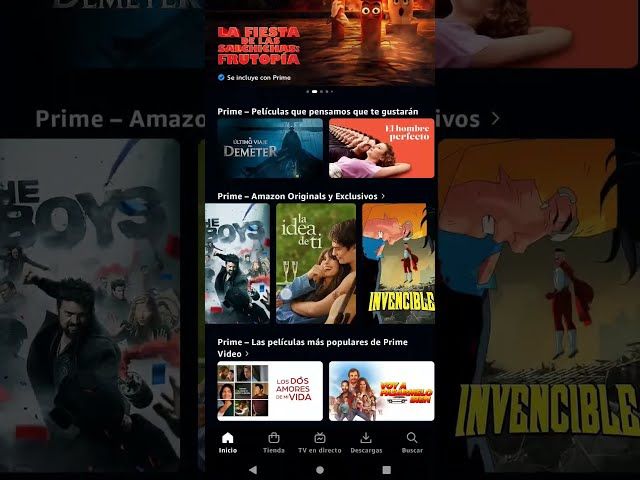 Nola konfiguratu PrimeVideo euskarazko gomendioak bakarrik egin ditzan bideoaren irudi txikia