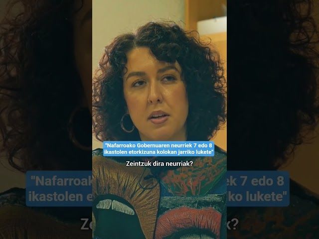 'Hezkuntza Departamentuak hartutako neurriek kolokan jarriko lukete 7 edo 8 ikastolen etorkizuna' bideoaren irudi txikia