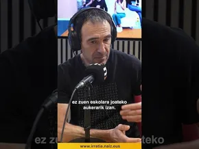 «Pertsonak berak erakartzen nauistorio bat sortzerakoan» bideoaren irudi txikia