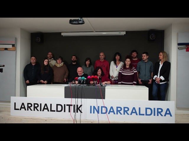 LARRIALDI LINGUISTIKOA | Nafarroako Euskararen Legearen 38. urteurreneko adierazpena bideoaren irudi txikia