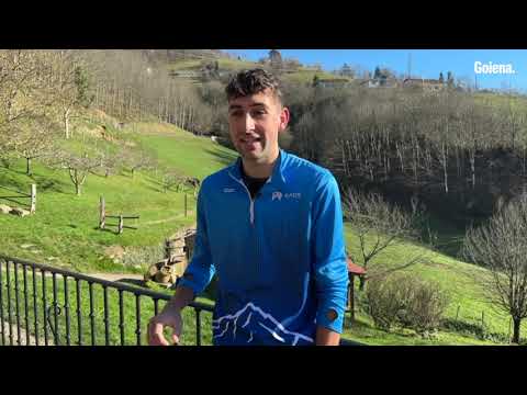 Aimar Larrea: mendiko lasterketatan buru-belarri bideoaren irudi txikia