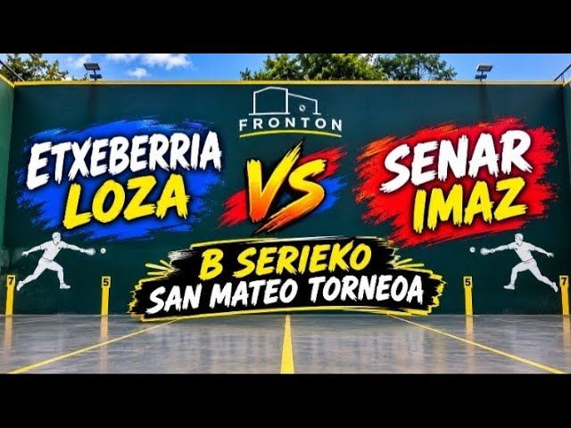⚾: ETXEBERRIA NAGUSI AURREAN, LOZA URDURI, ETXEBERRIA LOZA FINALERA bideoaren irudi txikia