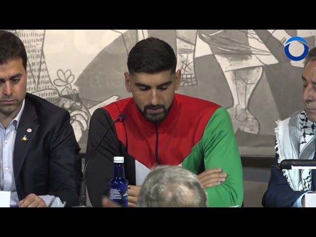 Euskadi vs Palestina partidaren prentsaurrekoa Gazaren egoera aztertuz bideoaren irudi txikia