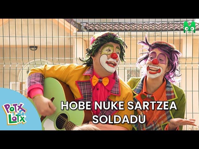 HOBE NUKE SARTZEA SOLDADU - BIDEOKLIPA - POTX ETA LOTX bideoaren irudi txikia