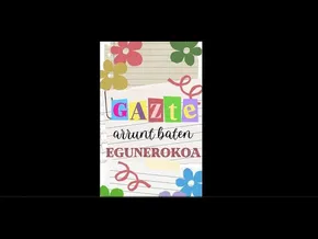Gazte arrunt baten egunerokoa bideoaren irudi txikia