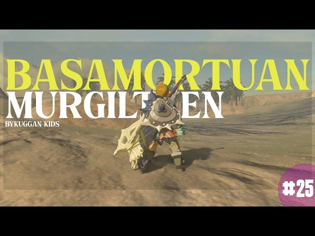 BASAMORTUAN MURGILTZEN | ZELDA BREATH OF THE WILD | #25 | BYKUGGAN KIDS bideoaren irudi txikia