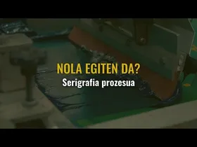 Nola egiten da serigrafia prozesu bat? edukiaren irudi txikia
