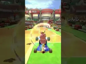 PEACH PROBATZEN | MARIOKART 8 DELUXE | #9 | BYKUGGAN KIDS | SHORT #6 #mario #nintendo #gaming edukiaren irudi txikia