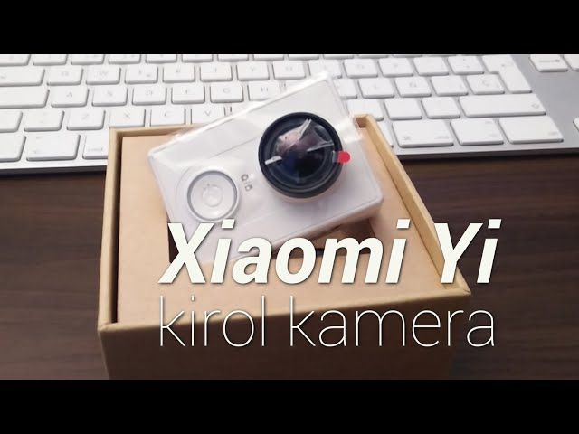 XIAOMI YI kirol kamera bideoaren irudi txikia