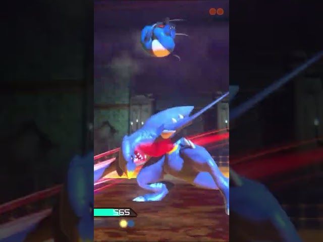 MEGA GARCHOMP | POKKEN TOURNAMENT DX | #2 | BYKUGGAN KIDS | SHORT #2 #pokemon  #nintendo bideoaren irudi txikia