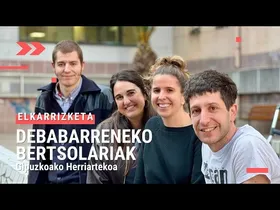 🎙 DEBABARRENEKO BERTSOLARIAK - Gipuzkoako Herriarteko Bertsolari Txapelketa | Elkarrizketa edukiaren irudi txikia