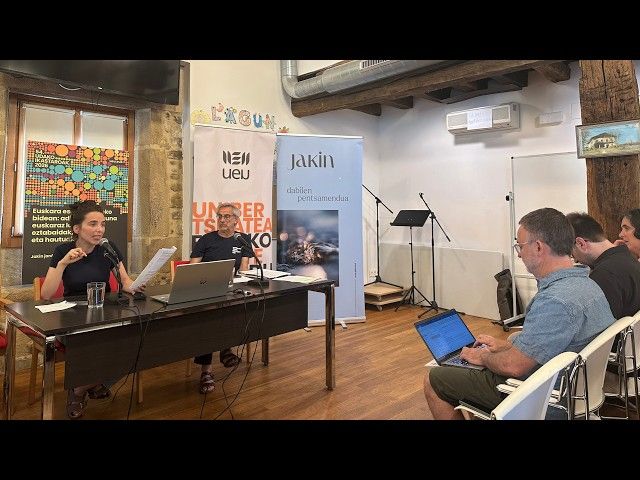 I Euskara esanindartzeko bidean (UEU / Jakin jardunaldiak) bideoaren irudi txikia