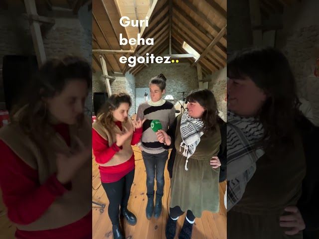 Hor hor taldeak lehen diska grabatzen dü. 10. Erreportajea (teaser) bideoaren irudi txikia