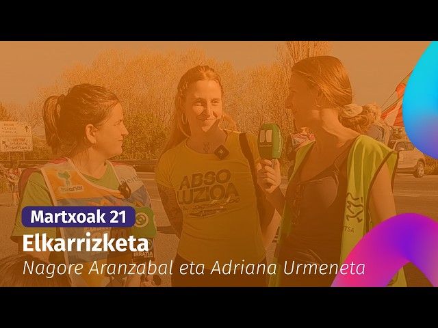 Nagore Aranzabal eta Adriana Urmeneta, Errigora: 'Elikadura burujabetza eta euskara lantzen ditugu' bideoaren irudi txikia