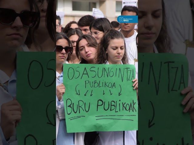 Medikuek greba eguna dute, estatutu marko propioa lortzeko bideoaren irudi txikia