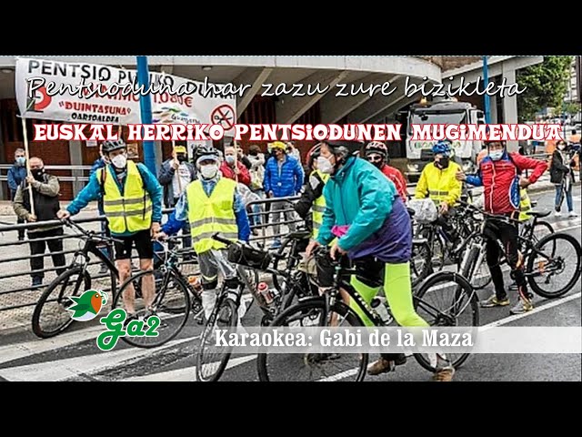Pentsioduna har zazu zure bizikleta  (Euskal Herriko Pentsiodunen )Mugimendua bideoaren irudi txikia