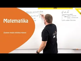 Zuzenen posizio erlatiboa planoan. Parametroaren arabera edukiaren irudi txikia