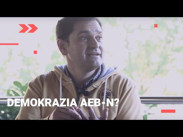 ASIER BLAS | 'Demokrazia liberalen artean, demokrazia-dentsitate baxuenetakoa dute AEB-k' bideoaren irudi txikia