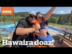 Hawaira joango dira Eider eta Iskander | BINKE bideoaren irudi txikia