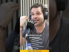 Iker Iriartek hausnarketarako gaiak ekartzen dizkigu beti. edukiaren irudi txikia