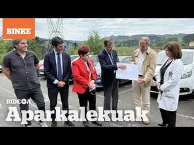 Aparkalekuen handitzea Usansoloko Ospitalean | BINKE edukiaren irudi txikia