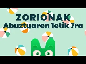 ZORIONAK ZURI - ABUZTUAREN 1ETIK 7RA - MAKUSI KLUBA edukiaren irudi txikia