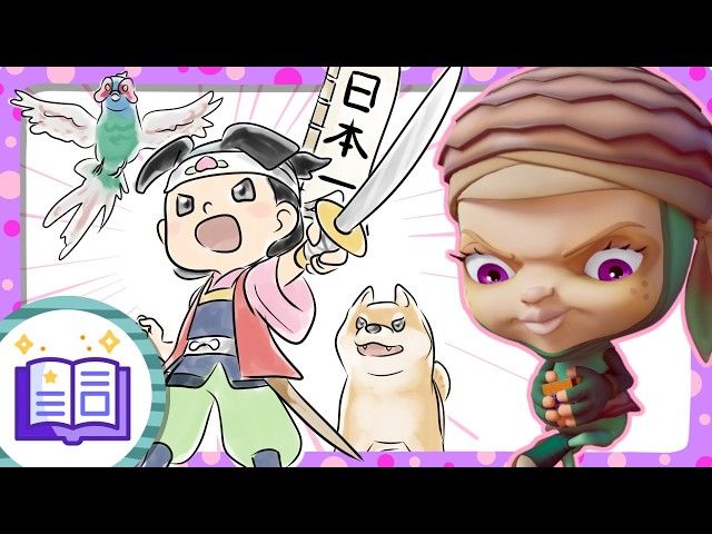 ✨Momotaroren kondaira 🍃 IRATXOAK 🌳 Gookapiko Baso Magikoa ⁨🌈 Marrazki bizidunak | Ezki Kontu-kontari bideoaren irudi txikia
