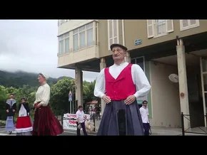 26/07/03 Usurbilgo jaiak: Lauburu konpartsakoen kalejira bideoaren irudi txikia