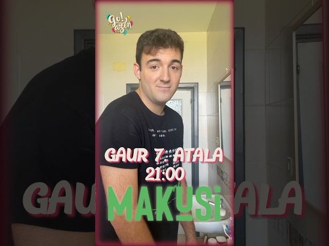 “GO!AZEN 12” TELESAILAREN 7. ATALA, GAUR 21:00ETAN MAKUSIN IKUSGAI ‼️❤️‍🔥 bideoaren irudi txikia