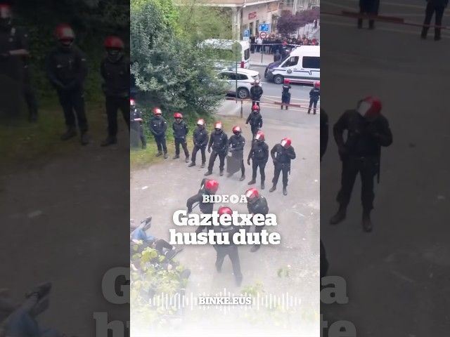 Gaztetxea hustu du Ertzaintzak | BINKE bideoaren irudi txikia
