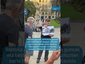 Gure berri | 'Atzera begira, Dinamitarekin' ibilaldi historikoa, bigarren urtez jarraian bideoaren irudi txikia