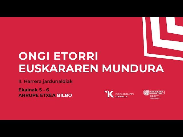 AGURRA Idurre Eskisabel Larrañaga eta Aitor Aldasoro Iturbe bideoaren irudi txikia
