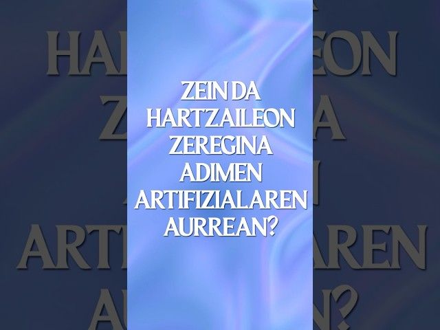 👀 Adimen artifizialak artea egin dezake? bideoaren irudi txikia