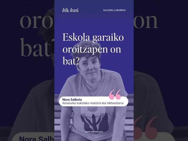 GALDERA LABURRAK | Nora Salbotx bideoaren irudi txikia