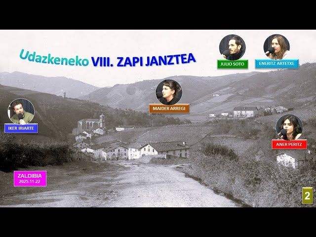 VIII. Zapi Janztea (2) (Zaldibia, 2025-11-22) (29'30'') bideoaren irudi txikia