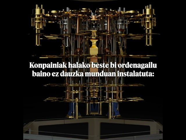 IBMren ordenagailu kuantikoa, Donostian bideoaren irudi txikia