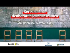 Bertsolaritza: denboraren joanean irautea | [03] Gaiak eta gai jartzaileak edukiaren irudi txikia
