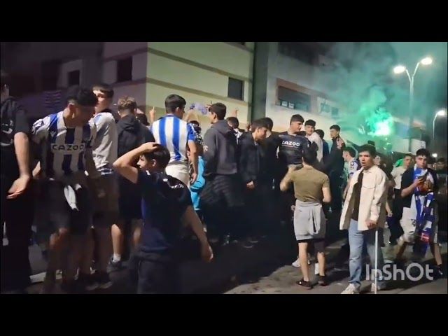 Realaren garaipena ospatzen Legazpin bideoaren irudi txikia