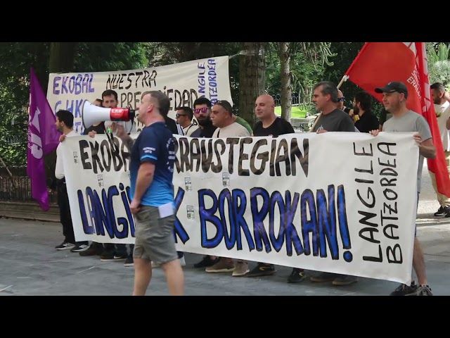 26/05/19 Zubietako erraustegiko langileen greba eguneko mobilizazioa bideoaren irudi txikia