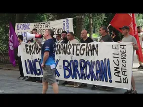 26/05/19 Zubietako erraustegiko langileen greba eguneko mobilizazioa bideoaren irudi txikia