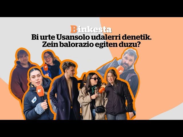 Bi urte Usansolo udalerri denetik | BINKE bideoaren irudi txikia