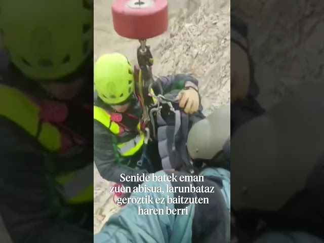 Tuterako emakume bat hil da mendian amilduta bideoaren irudi txikia