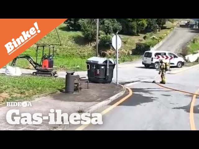 Gas-ihesa Aperribai bidean | BINKE bideoaren irudi txikia