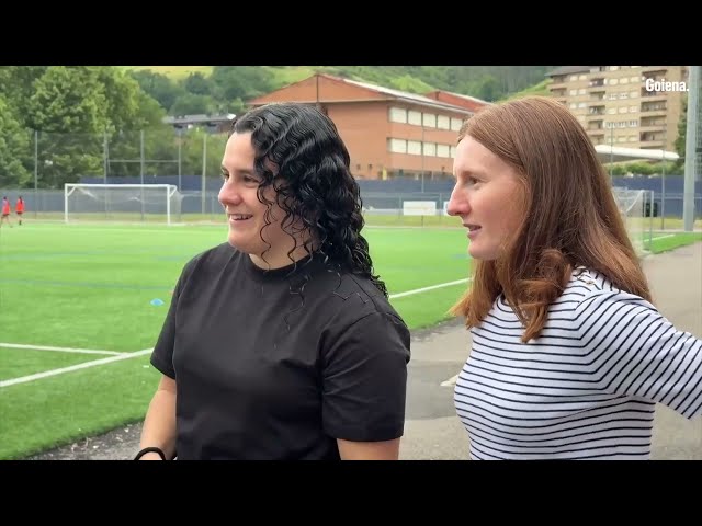 Euskal Ligara igo den emakumezkoen Bergarako lehen taldea, etorkizuneko belaunaldien 'erreferentzia' bideoaren irudi txikia