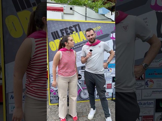 Elkartasunez beteriko asteburua Urduñan Aefaten jaialdia dela eta bideoaren irudi txikia