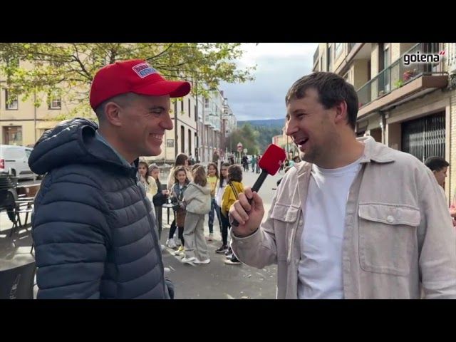 Aretxabaletako merkatarien Gabonetako iragarkia grabatu dute bideoaren irudi txikia