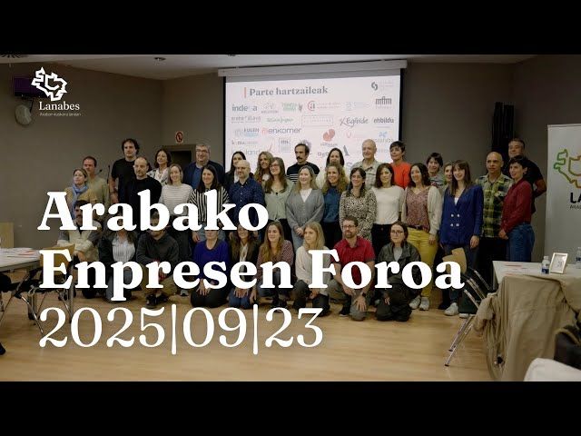 Arabako Enpresen Foroa - 2025eko irailak 23 bideoaren irudi txikia