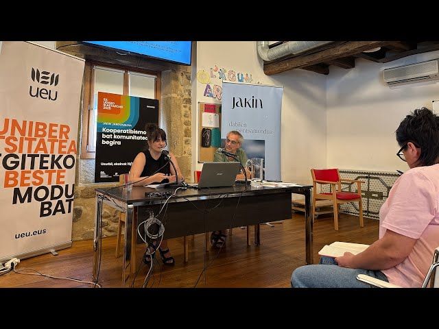 I Kooperatibismo bat komunitateari begira (UEU / Jakin jardunaldiak) bideoaren irudi txikia